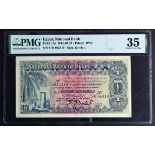 Egypt 1 Egyptian Pound dated 14th November 1918, signed F. Rowlatt, serial S/44 035419 (TBB B110a,