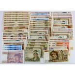 France (105), a collection date range 1917 to 1999, including Allied Military notes, Tresorerie