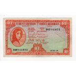 Ireland Republic 10 Shillings dated 16th November 1939, Currency Commission, scarce early date, Lady