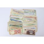 World (275), a group of World notes, some duplication seen, many different countries represented,
