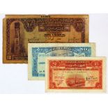 Syria (3), 10 Livres dated 1st September 1939, serial L/B 037286 (TBB B303a, Pick42a) splits/