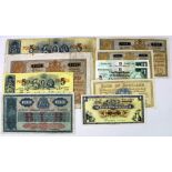 Scotland (10), Bank of Scotland 5 Pounds (3) dated 1939, 1960 and 1963, 1 Pound dated 1967,