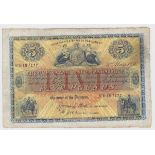 Scotland, Union Bank 5 Pounds dated 31st May 1938, signed Norman Hird & M.J. Wilson, serial D 19/177