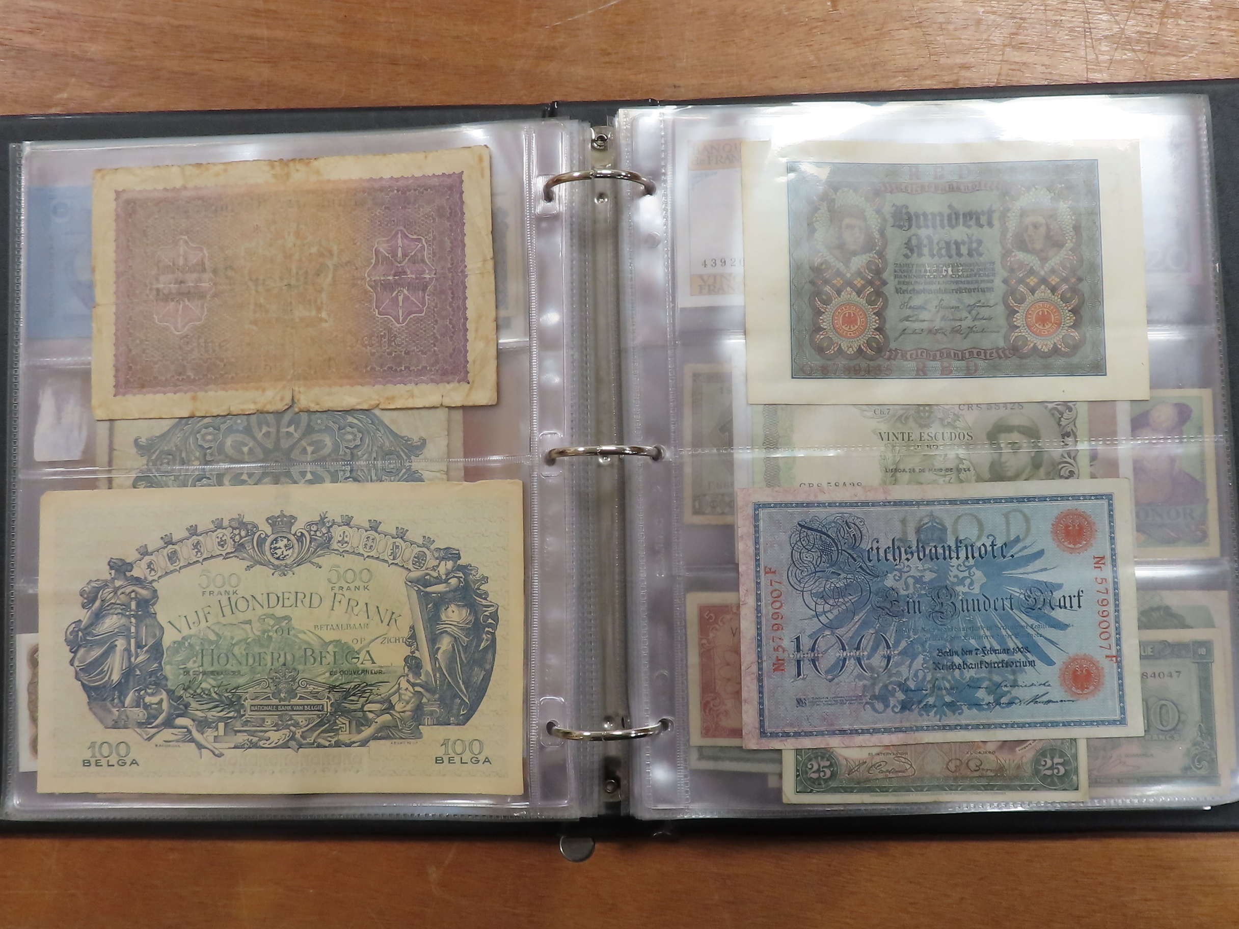 World (125), a collection in album including Syria 5 Piastres dated 1919, King George VI - Image 23 of 41
