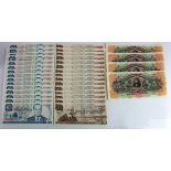 Costa Rica (34), 20 Colones (15) dated 4th November 1982, a consecutively numbered run, serial