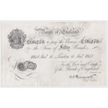 Peppiatt 50 Pounds dated 11th January 1941, very rare WAR DATE, serial 67/N 06278, London issue (