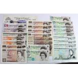 Bank of England (61), a collection comprising Peppiatt 10 Shillings & 1 Pound, Beale 5 Pounds, 1