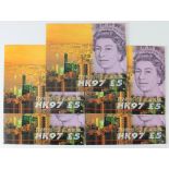 Kentfield 5 Pounds issued 1997 (5), Special Prefix Commemorating the Handover of Hong Kong to China,