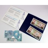 Northern Ireland (4), Ulster Bank 5 Pounds (2) dated 25th November 2006, George Best Commemorative