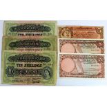 East African Currency Board (6), 10 Shillings dated 1st July 1941, serial R/4 04862 (TBB B218f,