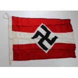 German WW2 1943 dated small Hitler youth flag.