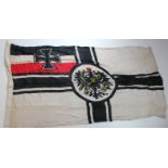 German WW1 1917 dated kriegsmarine naval flag.