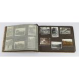 German WW2 Army and Luftwaffe related photo album with many good photos. Most photos captioned and