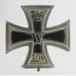 German WW1 private purchase Iron Cross is class solid construction, with some light age wear.