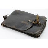 German Nazi Officers leather map case.