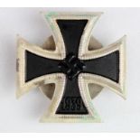 German Iron Cross 1st class screw back, traces of join but possibly a one piece example, screw back,