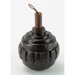 German WW1 krugger ball hand grenade, deactivated.