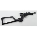 Air Pistol with shoulder stock - .22 Cal. Model 1399 Custom Stock. Crossman Airguns NY. SN: