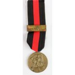 German Czech Annexation medal with Prague bar