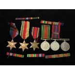 WW2 misc medals, ribbon bars etc selection.