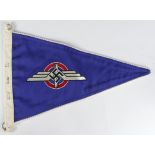 German DVL pennant 1934 dated with Berlin stamp.
