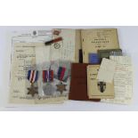 WW2 group to T-14629312 Dvr H L Smith RASC consisting of 1939-45 Star, F&G star, War medals with