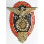 German 1933 BRAUNEPFIGSTEN rally badge.