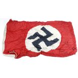 German Nazi large NSADP Flag marked on spine Berlin 1940.