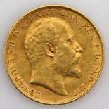 Half Sovereign 1908 VF