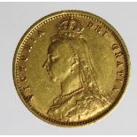 Half Sovereign 1892 GF