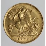 Half Sovereign 1909 VF