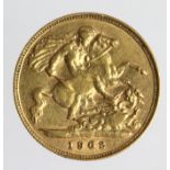 Half Sovereign 1902 VF