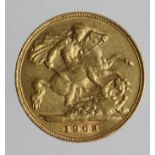 Half Sovereign 1903 VF