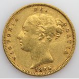 Half Sovereign 1885 GF