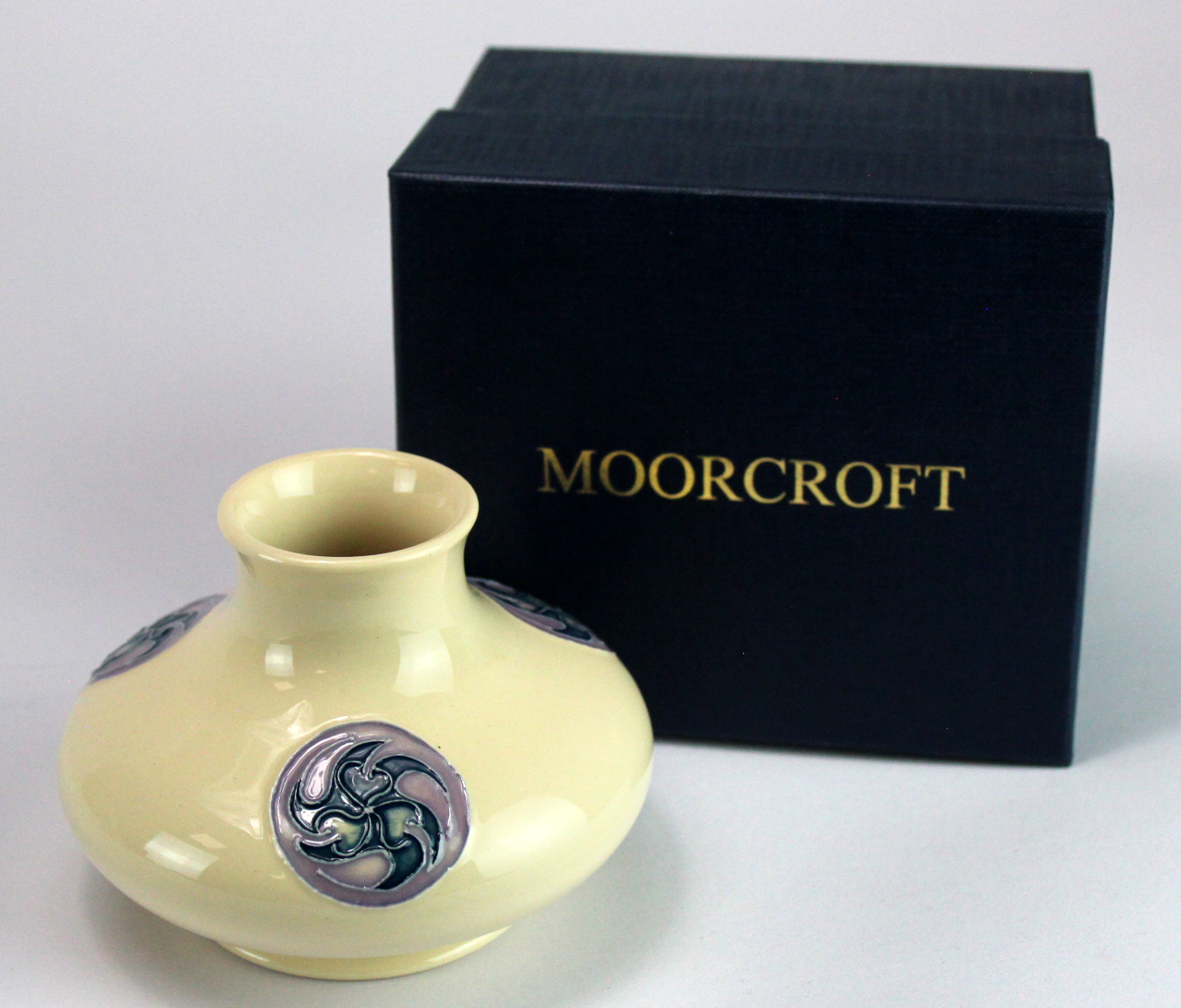 Moorcroft. Modern take on William Moorcroft's Flamminian vase produced for the Centenary in 2013,