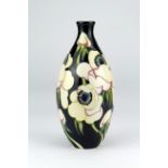 Moorcroft 'Anenome Blush' Vase. By Emma Bossons. 1st quality. Height measures 24cm.