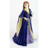 Royal Worcester limited edition figure 'The Maiden of Dana', 4920/7500, harp detached (but present),