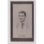 Cigarette card, Smith's, Footballers (Brown back), type card, no 38, W. Orr, Glasgow Celtic (gd/