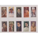 Trade cards, Amalgamated Press, Famous Film Stars, (set, 16 cards) inc. Charlie Chaplin, Harold