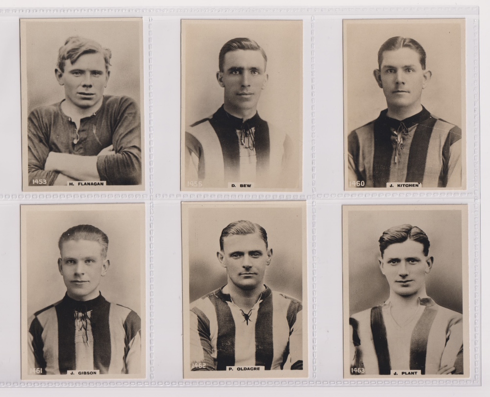 Cigarette cards, Phillips, Footballers (all Pinnace back), 'L' size, 36 different cards, numbered - Image 3 of 6