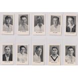 Trade cards, Thomson, 2 sets, The World's Best Cricketers (mauve back, different) (72 cards) & The