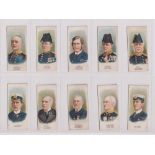 Cigarette cards, Player's, England's Naval Heroes (Descriptive, Narrow) (set, 25 cards) (mostly