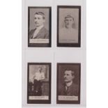 Cigarette cards, Smith's, Footballers (brown back) 4 cards, no 55, Iremonger, Notts Forest, no 57,