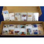 Trade cards, Barratt's, a collection of 13 sets, Butterflies & Moths, Birds, Cage & Aviary Birds,