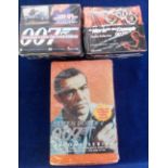 Trade cards, 3 unopened counter display boxes, Eclipse Enterprises, James Bond 007 2nd Series &