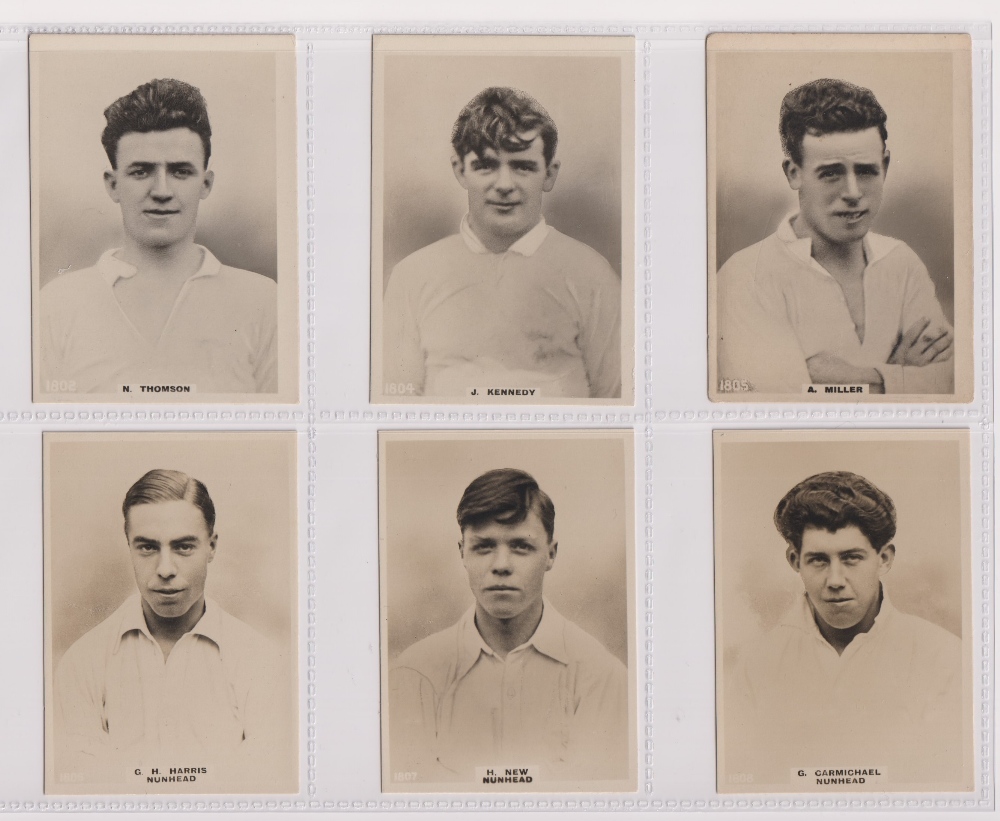 Cigarette cards, Phillips, Footballers (all Pinnace back), 'L' size, 36 different cards, numbered - Image 3 of 7