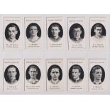 Cigarette cards, Taddy, Prominent Footballers (London Mixture), Crystal Palace (set, 15 cards) (