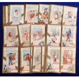 Trade cards, France, Guerin-Boutron, Children & Birds, 'L' size (set, 84 cards) (some with back