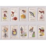 Trade cards, Typhoo, Conundrums, (set, 25 cards) (some sl marks gen gd)