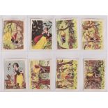 Trade cards, De Beukelaer, Snow White, 'M' size (set, 100 cards) (gd)